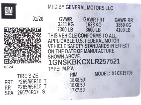Used 2020 Chevrolet Tahoe LT AWD/4WD image 45