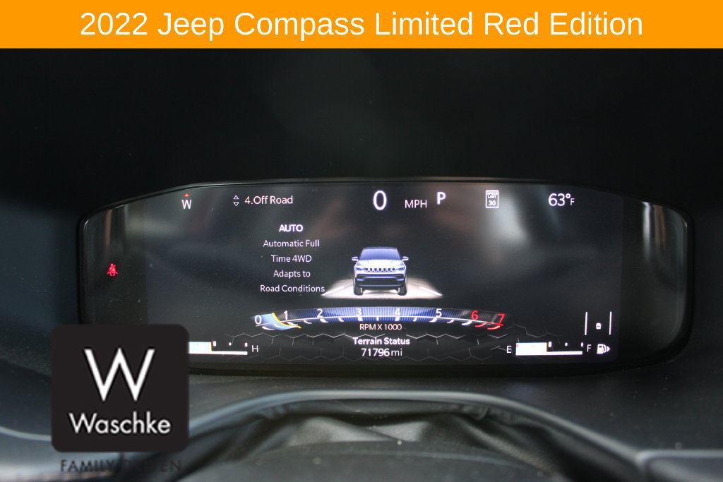 Used 2022 Jeep Compass Limited w/ (RED) Package AWD/4WD image 42