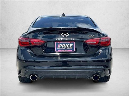 Used 2024 INFINITI Q50 Luxe w/ Cargo Package RWD image 4