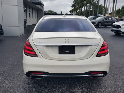 Used 2019 Mercedes-Benz S 560 Sedan w/ AMG Line Exterior image 6