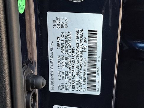Used 2020 Honda CR-V EX image 27