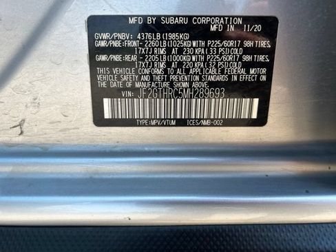 Used 2021 Subaru Crosstrek 2.5i Sport AWD/4WD image 11
