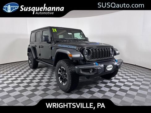 Used 2024 Jeep Wrangler Unlimited Rubicon 4xe image 1