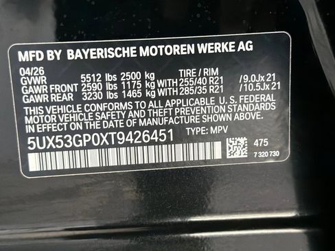 New 2026 BMW X3 xDrive30 w/ M Sport Package AWD/4WD image 19