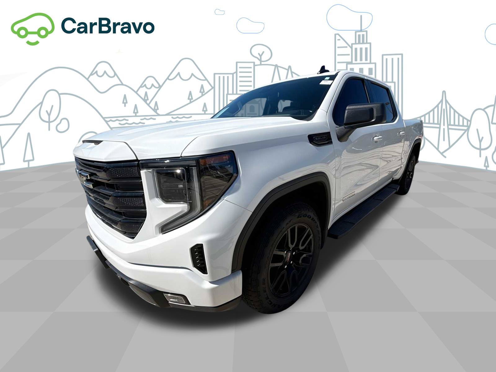 Certified 2024 GMC Sierra 1500 Elevation w/ LPO, Elevation Black Package AWD/4WD image 1