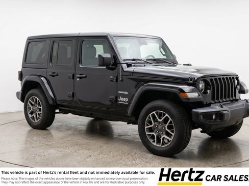 Used 2025 Jeep Wrangler Sahara image 1
