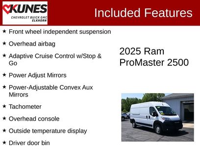 Used 2025 RAM ProMaster 2500 w/ Convenience Group
