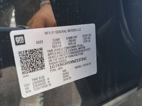 Certified 2022 Cadillac XT5 Sportv w/ Technology Package AWD/4WD image 35