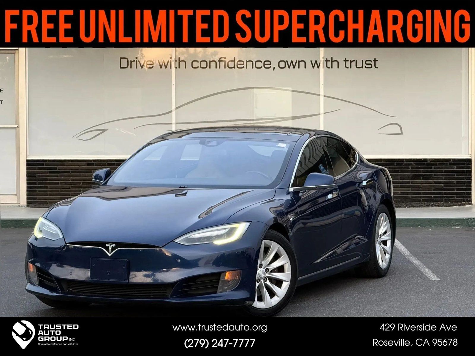Used 2016 Tesla Model S 75D AWD/4WD image 1