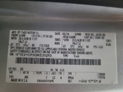 Used 2016 Ford F150 XLT w/ Equipment Group 301A Mid RWD image 33