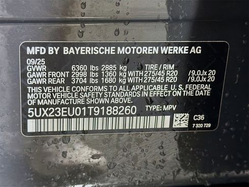 Used 2026 BMW X5 xDrive40i w/ M Sport Package image 37