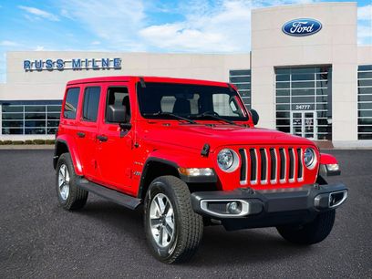 Used 2021 Jeep Wrangler Unlimited Sahara w/ Uconnect 4C Nav & Sound Group