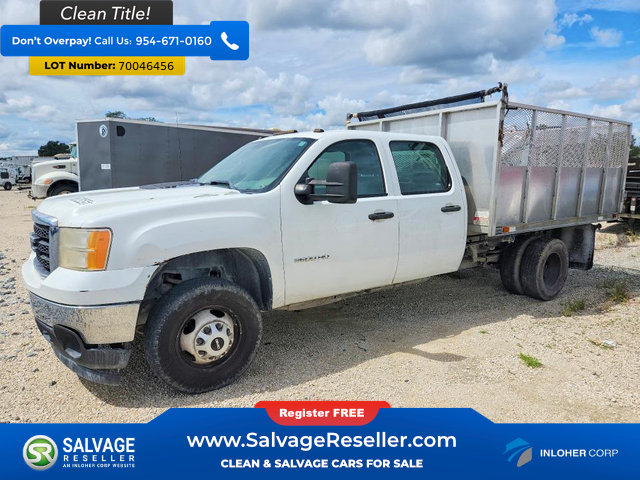 Used 2011 GMC Sierra 3500 W/T RWD image 1