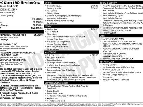 Used 2025 GMC Sierra 1500 Elevation w/ Elevation Premium Package AWD/4WD image 30