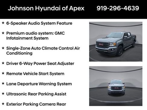 Used 2020 GMC Canyon SLE w/ Driver Alert Package image 18