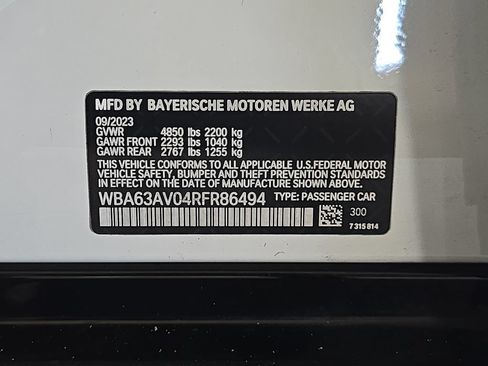Used 2024 BMW 430i Gran Coupe w/ Convenience Package RWD image 34