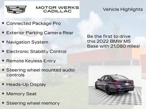 Used 2022 BMW M5 AWD/4WD image 12