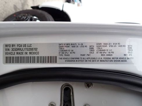 New 2026 RAM 3500 Laramie AWD/4WD image 15