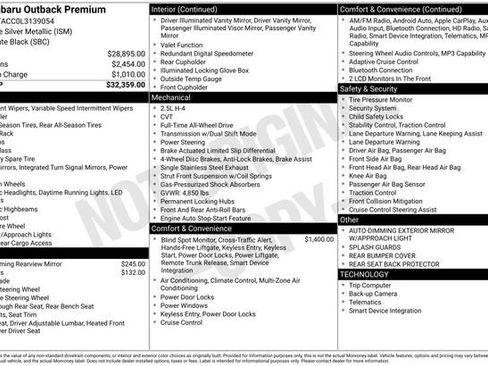 Used 2020 Subaru Outback Premium image 5