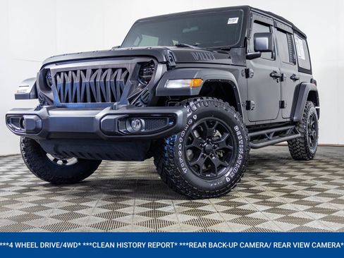 Used 2022 Jeep Wrangler Unlimited Sport AWD/4WD image 2