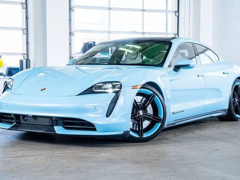 Used 2021 Porsche Taycan Turbo w/ Performance Package image 2