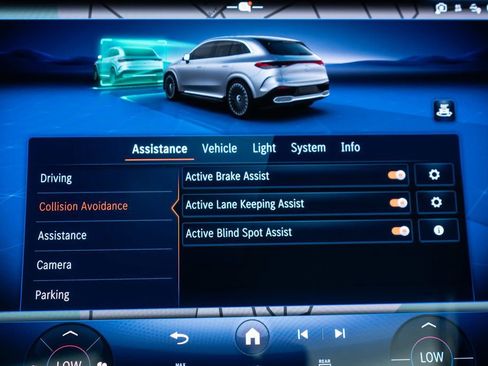 Used 2024 Mercedes-Benz EQE AMG 4MATIC SUV w/ Winter Package image 32