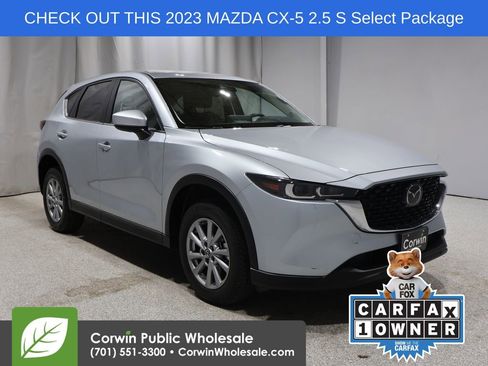 Used 2023 MAZDA CX-5 AWD 2.5 S w/ Select Package image 1