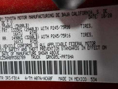 Used 2021 Toyota Tacoma SR image 23