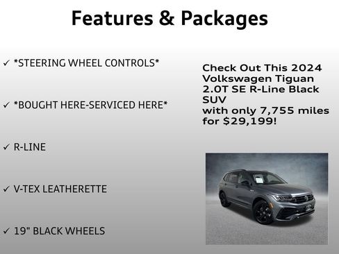 Used 2024 Volkswagen Tiguan SE R-Line image 8