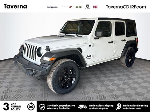 Used 2021 Jeep Wrangler Unlimited Sport image 1