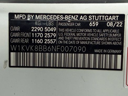 Certified 2022 Mercedes-Benz SL 63 AMG 4MATIC image 24