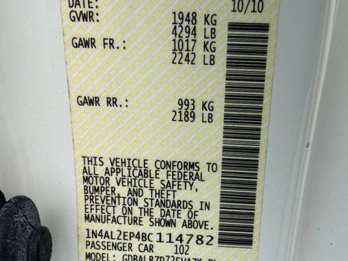 Used 2011 Nissan Altima 2.5 S w/ 2.5S Premium Pkg FWD image 18