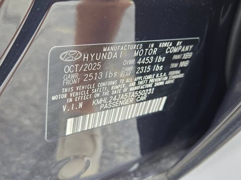 Certified 2026 Hyundai Sonata SE FWD image 17