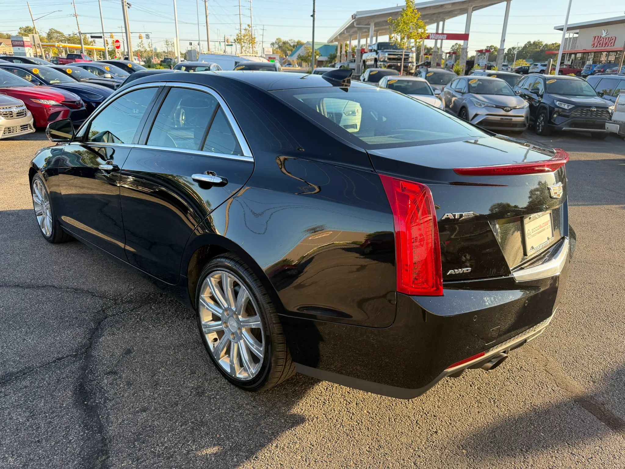 Used 2017 Cadillac ATS Luxury AWD/4WD image 3