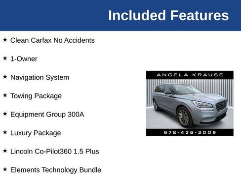 Certified 2022 Lincoln Corsair Grand Touring w/ Elements Technology Bundle AWD/4WD image 5