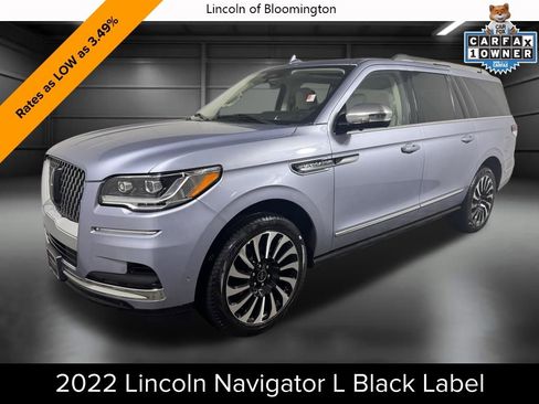 Used 2022 Lincoln Navigator L Black Label image 1