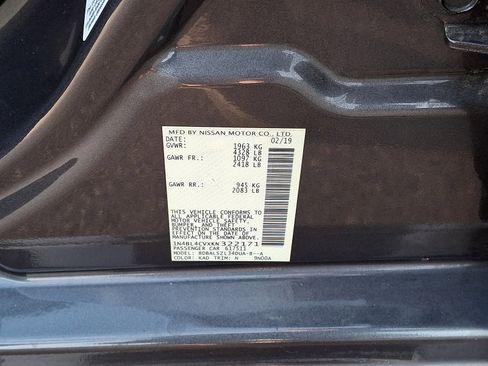 Used 2019 Nissan Altima 2.5 SR FWD image 28