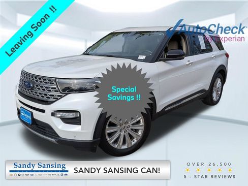 Used 2020 Ford Explorer Limited w/ Hybrid Equipment Group 310A RWD image 1