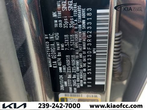 Certified 2024 Kia Sportage EX FWD image 30