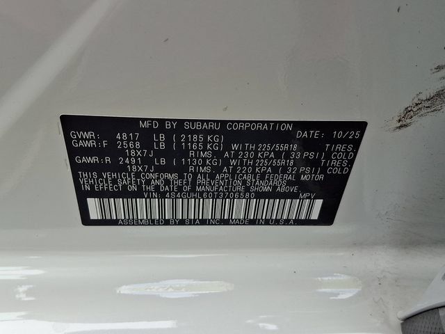 Certified 2026 Subaru Crosstrek 2.5i Limited AWD/4WD image 50
