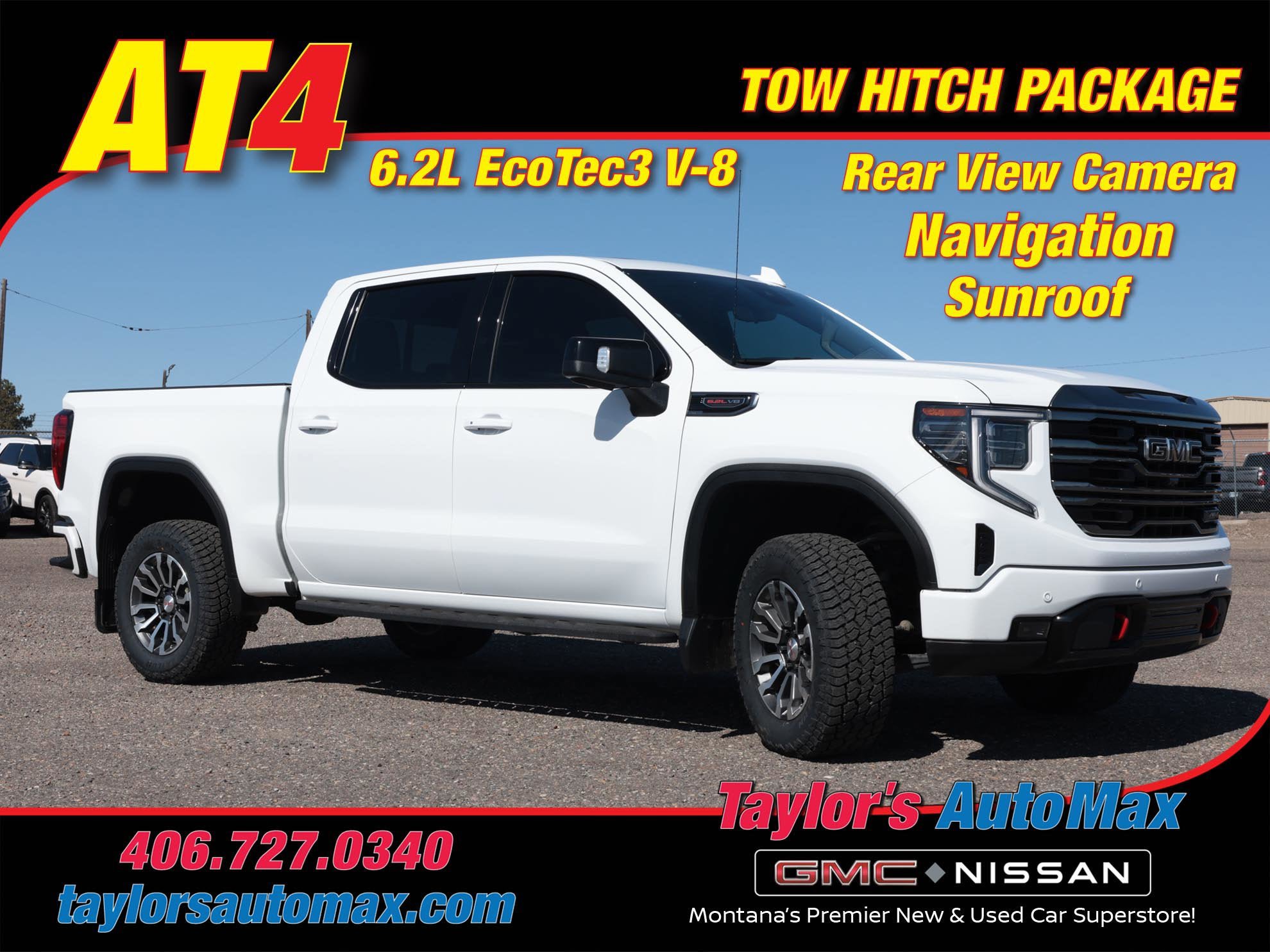 Used 2023 GMC Sierra 1500 AT4 w/ Technology Package AWD/4WD image 1
