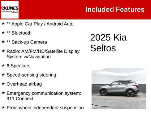 Used 2025 Kia Seltos S image 3