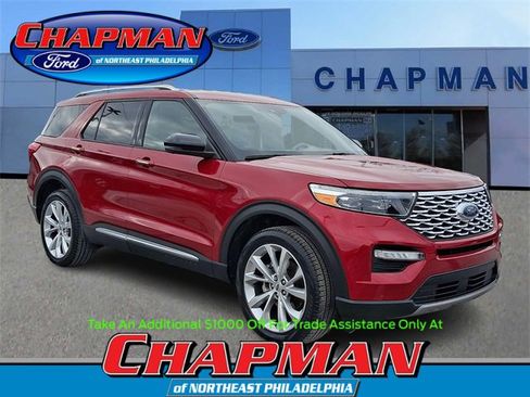Certified 2023 Ford Explorer Platinum w/ Equipment Group 601A image 1