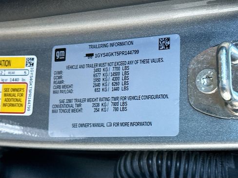 Used 2023 Cadillac Escalade Sport Platinum w/ Heavy-Duty Trailer Package image 38