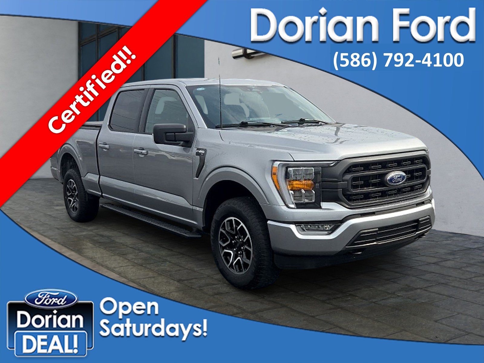 Certified 2023 Ford F150 XLT w/ Equipment Group 302A High AWD/4WD image 1