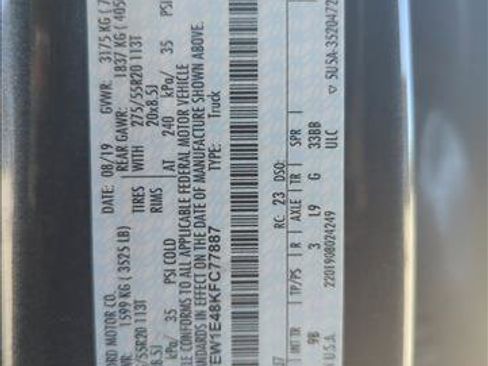 Used 2019 Ford F150 Platinum w/ Equipment Group 701A Luxury image 26