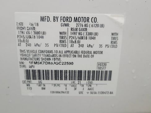 Used 2018 Ford Explorer XLT FWD image 30