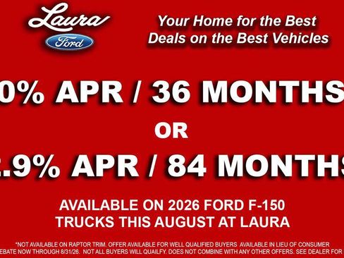 New 2026 Ford F150 STX w/ F-150 LOBO Package AWD/4WD image 5