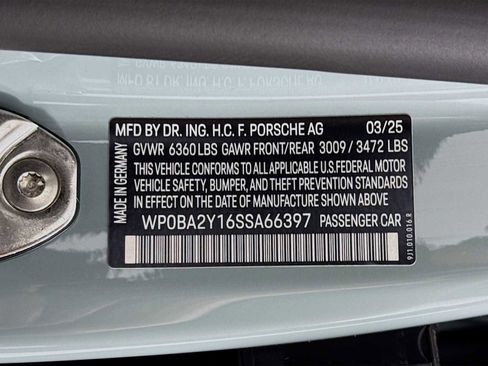 New 2025 Porsche Taycan 4 Cross Turismo image 34