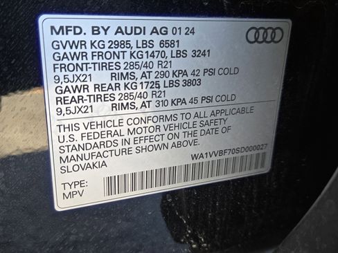 Used 2025 Audi Q7 3.0T Prestige w/ Prestige Package image 12